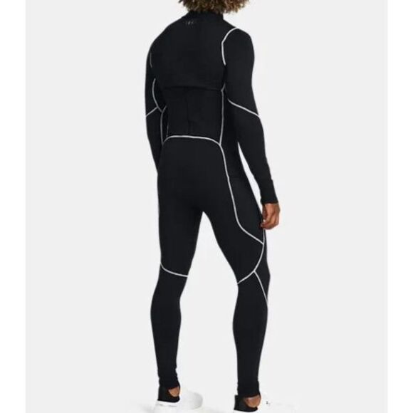 Under Armour 1384094-001 Men's Sz 4XL Black UA ColdGear Baselayer Bodysuit - Picture 2 of 5